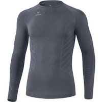 ERIMA Herren Unterhemd ATHLETIC longsleeve function, Größe S in Grau