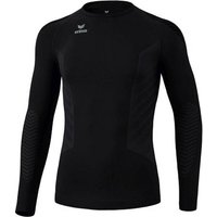 ERIMA Herren Unterhemd ATHLETIC longsleeve function, Größe XL in Schwarz