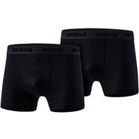 ERIMA Herren Unterhose 2er pack boxershorts, Größe XXL in Schwarz