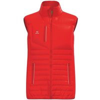 ERIMA Herren Weste puffer vest, Größe 3XL in Rot
