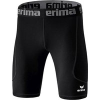 ERIMA Kinder Elemental Tight kurz, Größe 128 in Schwarz