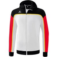 ERIMA Kinder Kapuzensweat CHANGE training jacket with hood, Größe 128 in Weiß