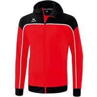 ERIMA Kinder Kapuzensweat CHANGE training jacket with hood, Größe 140 in Rot