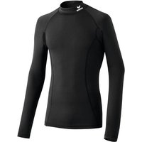 ERIMA Kinder Support Longsleeve, Größe 128 in Schwarz