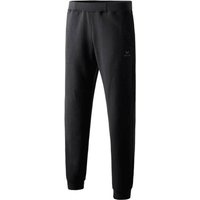 ERIMA Kinder Sweatpant mit Bündchen, Größe 116 in Schwarz