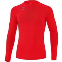 ERIMA Kinder Unterhemd ATHLETIC longsleeve function, Größe 128 in Rot