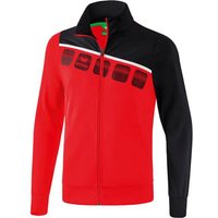 ERIMA Polyesterjacke 5-C, Größe S in Rot