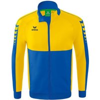 ERIMA Six Wings Worker Jacke, Größe 164 in Blau