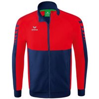 ERIMA Six Wings Worker Jacke, Größe L in Blau