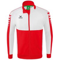 ERIMA Six Wings Worker Jacke, Größe 152 in Rot
