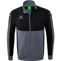 ERIMA Six Wings Worker Jacke, Größe 116 in Schwarz