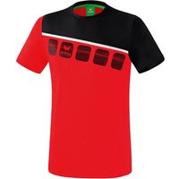ERIMA T-Shirt 5-C, Größe S in Rot