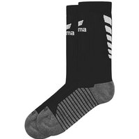 ERIMA Erima Unisex Socken SIX WINGS socks, Größe 47-50 in Schwarz