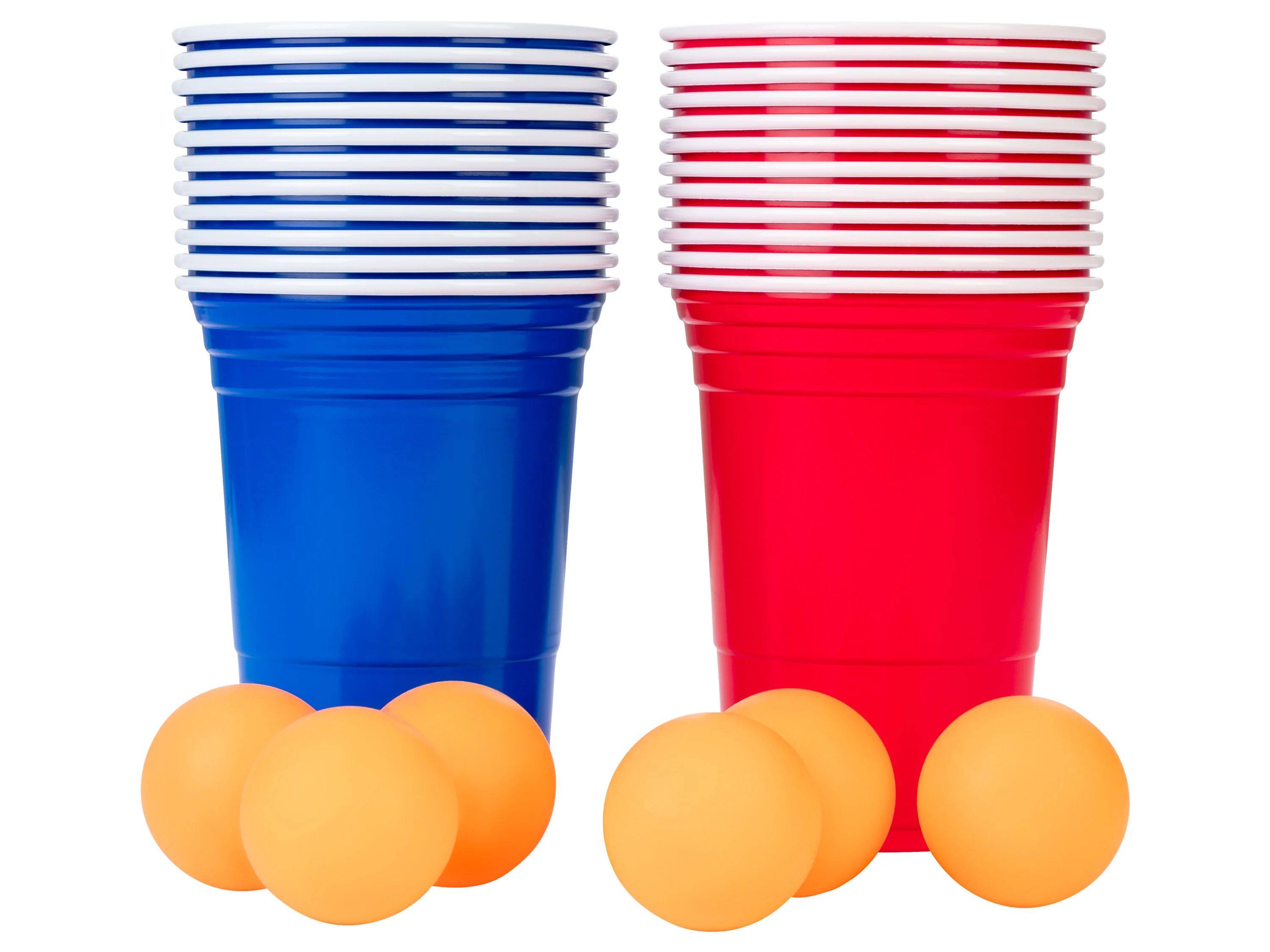 ERNESTO® Beer Pong, wiederverwendbar, mit praktischen Markierungen – Bild 2 von 4