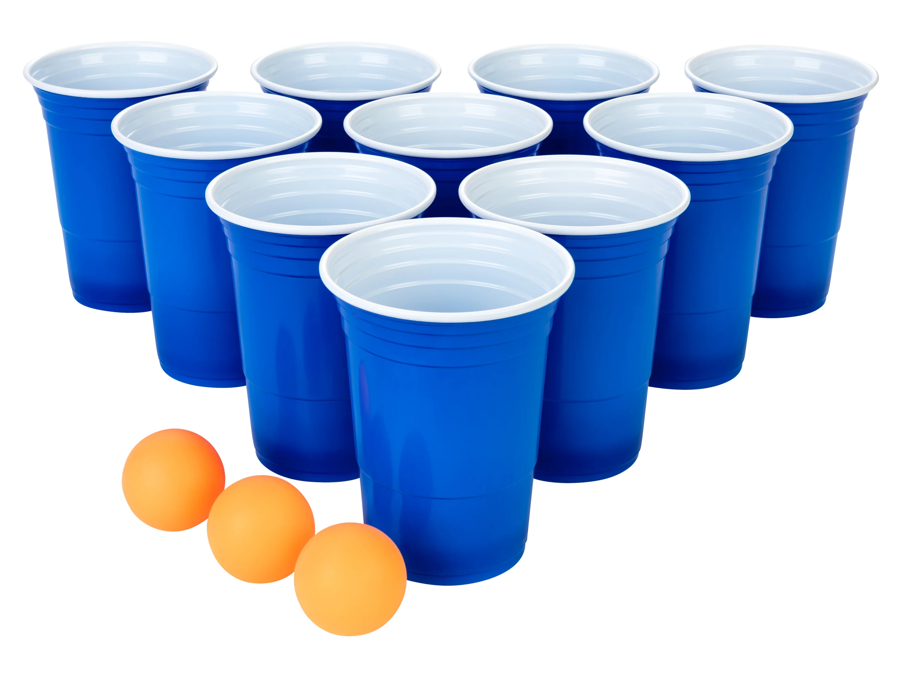 ERNESTO® Beer Pong, wiederverwendbar, mit praktischen Markierungen – Bild 4 von 4