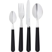 ERNESTO® Besteck-Set 24tlg. (Schwarz)