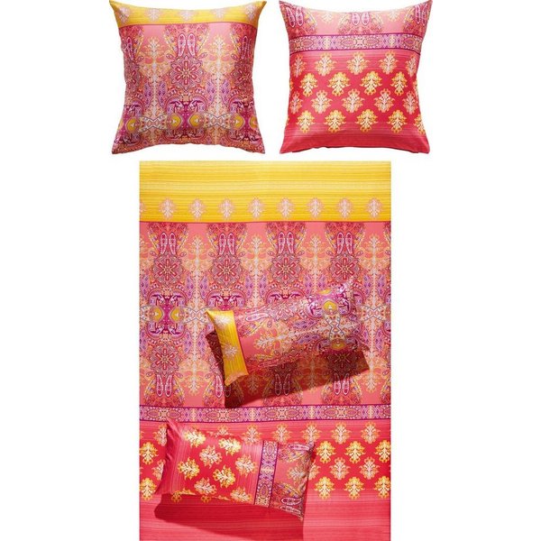 Erwin Müller Bettwäsche Bettwäsche, Mako-Satin, Mako-Satin Paisley/Ornamente