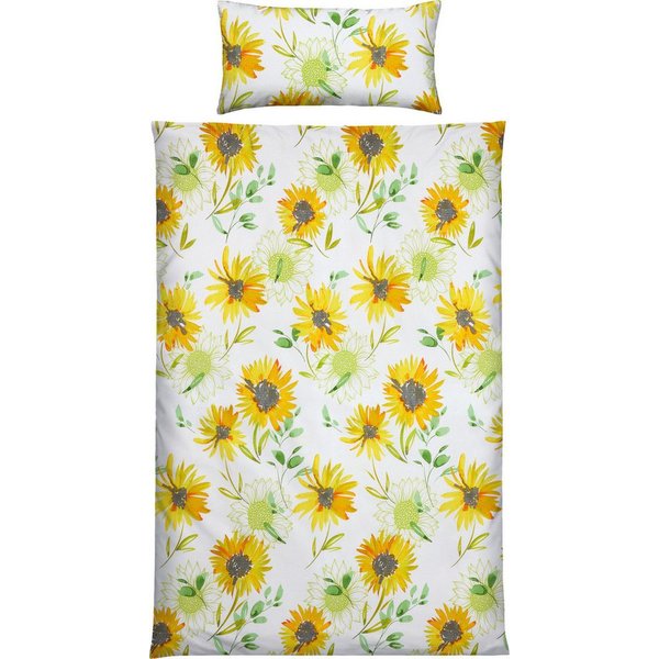 Erwin Müller Bettwäsche Bettwäsche, Seersucker, Blumen