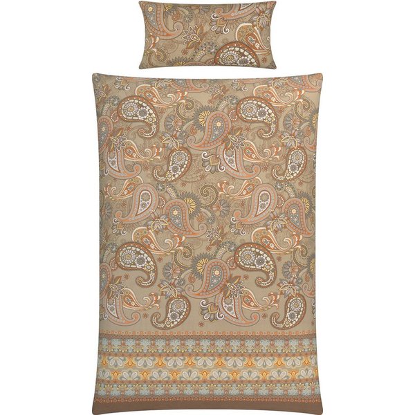 Erwin Müller Bettwäsche Bettwäsche, Mako-Satin, Paisley