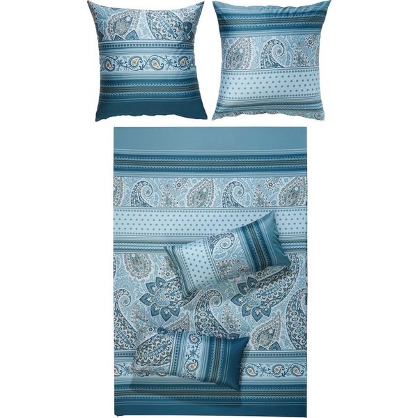 Erwin Müller Bettwäsche Bettwäsche, Mako-Satin, Paisley