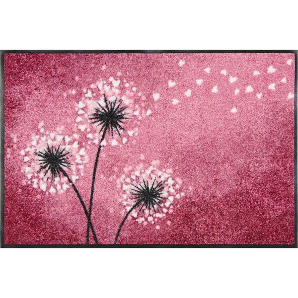 Erwin Müller Fußmatte Fußmatte "Pusteblume", eckig, Höhe: 7 mm, gemustert