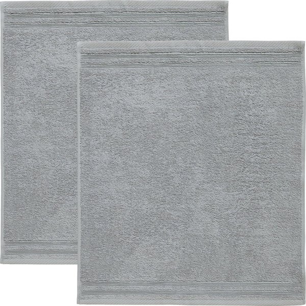 Erwin Müller Geschirrtuch Frottier-Geschirrtuch 2er-Pack, Walk-Frottier Uni