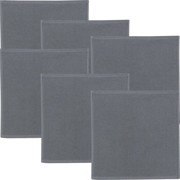 Erwin Müller Geschirrtuch Spültuch 6er-Pack, Baumwolle Uni