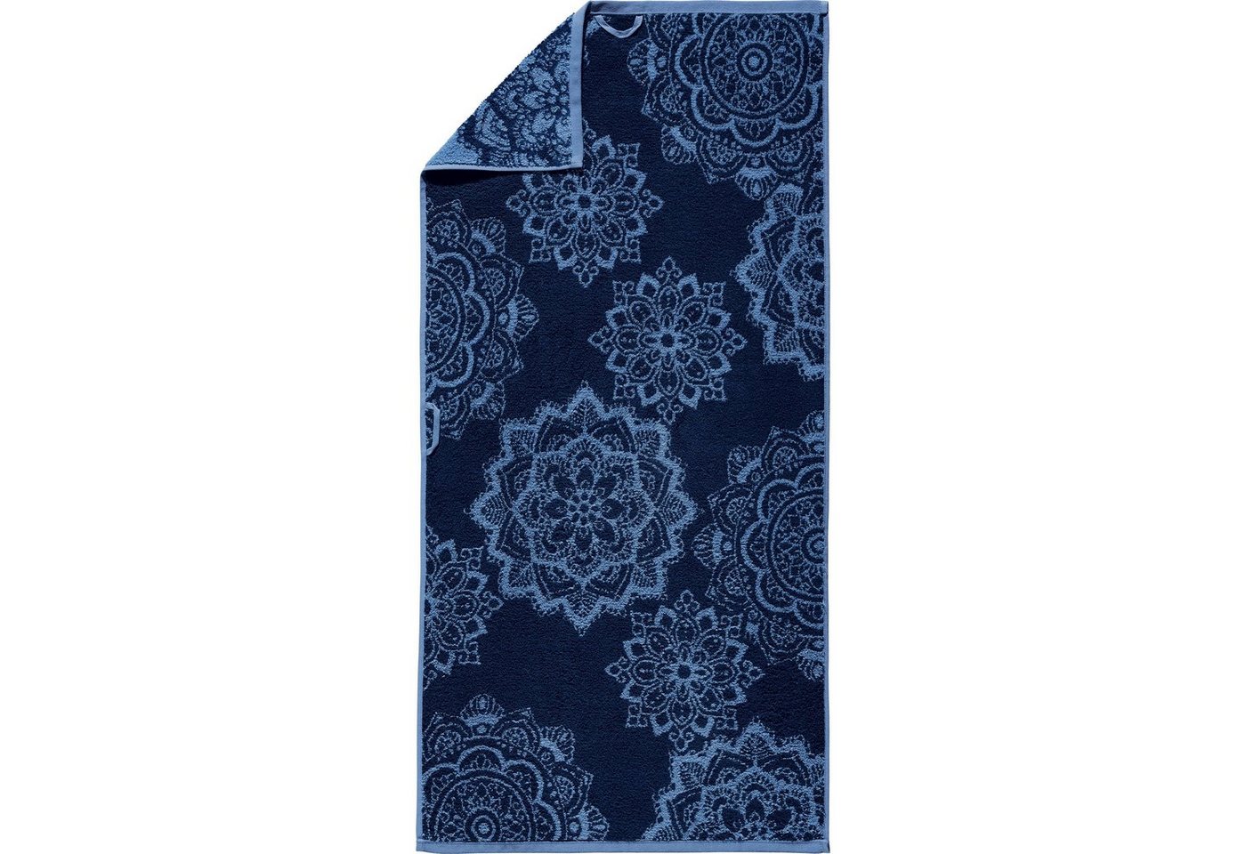 Erwin Müller Handtuch Handtuch "Bühl" 4er-Pack, Frottier/Jacquard, Walk-Frottier Motiv – Bild 4 von 5