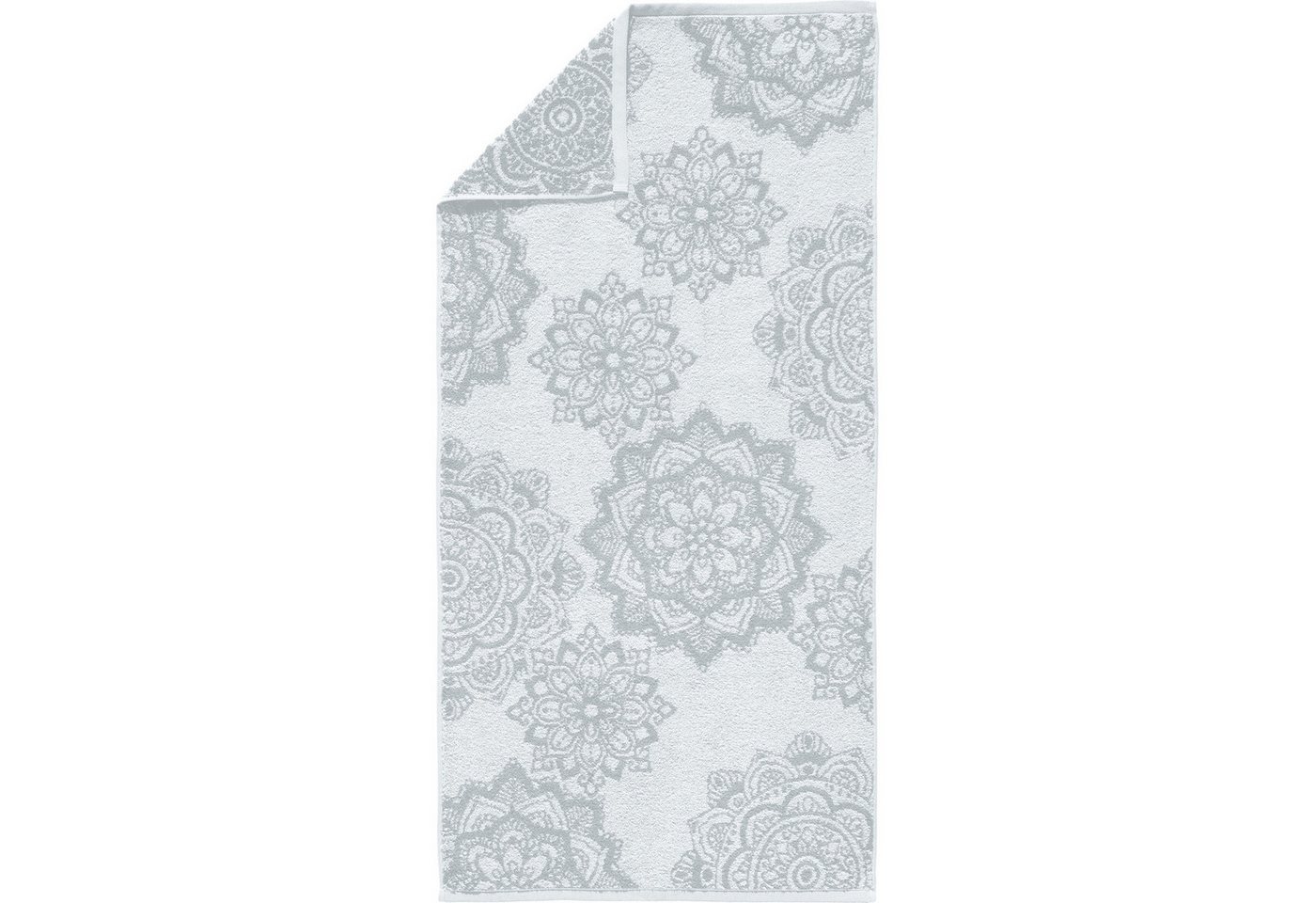 Erwin Müller Handtuch Handtuch "Bühl" 4er-Pack, Frottier/Jacquard, Walk-Frottier Motiv – Bild 2 von 5