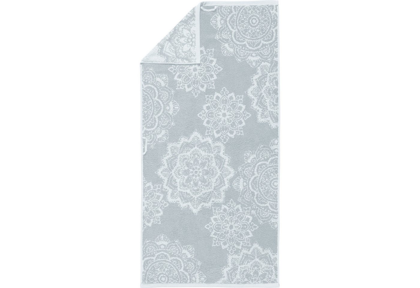 Erwin Müller Handtuch Handtuch "Bühl" 4er-Pack, Frottier/Jacquard, Walk-Frottier Motiv – Bild 4 von 5