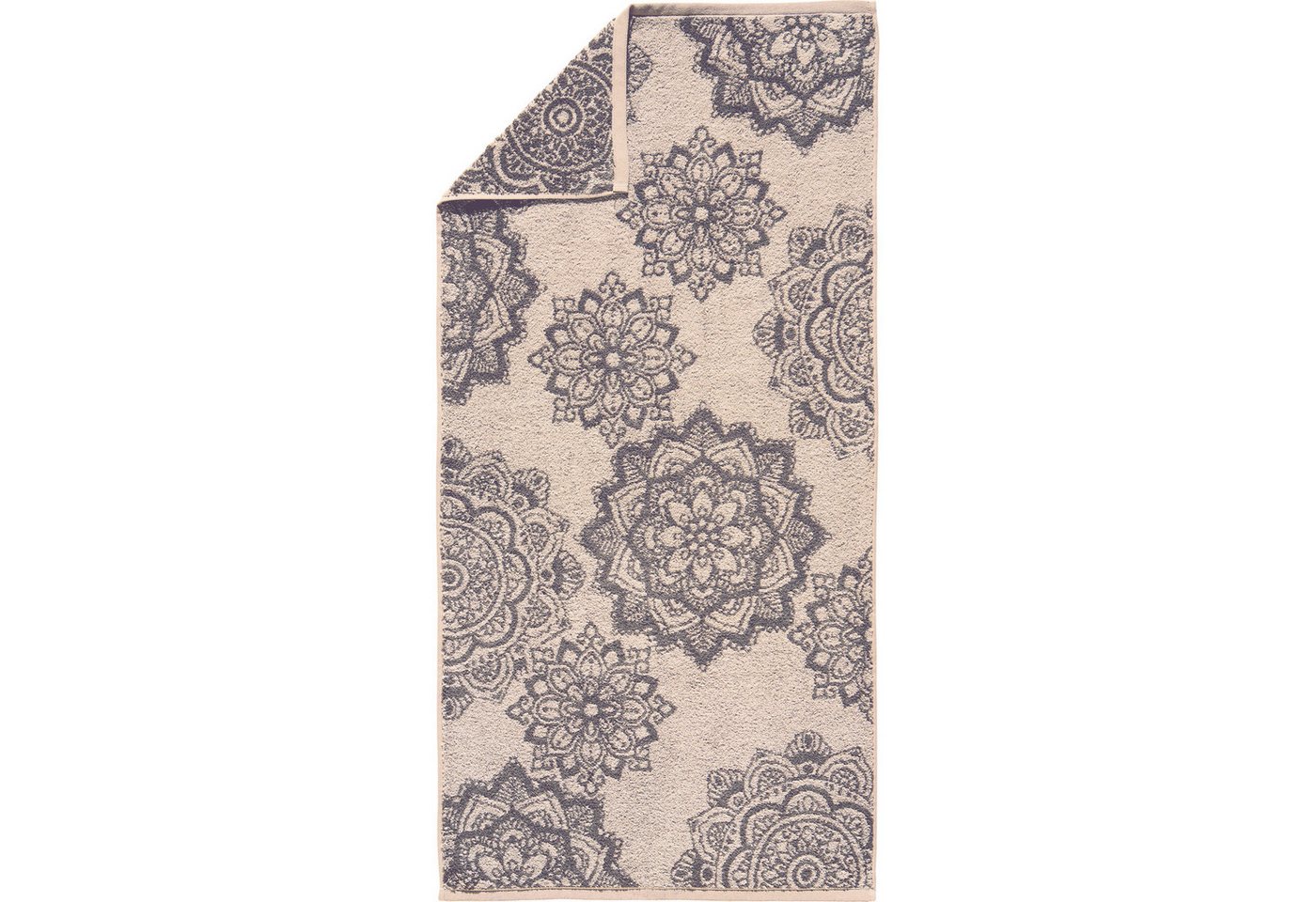 Erwin Müller Handtuch Handtuch "Bühl" 4er-Pack, Frottier/Jacquard, Walk-Frottier Motiv – Bild 2 von 5