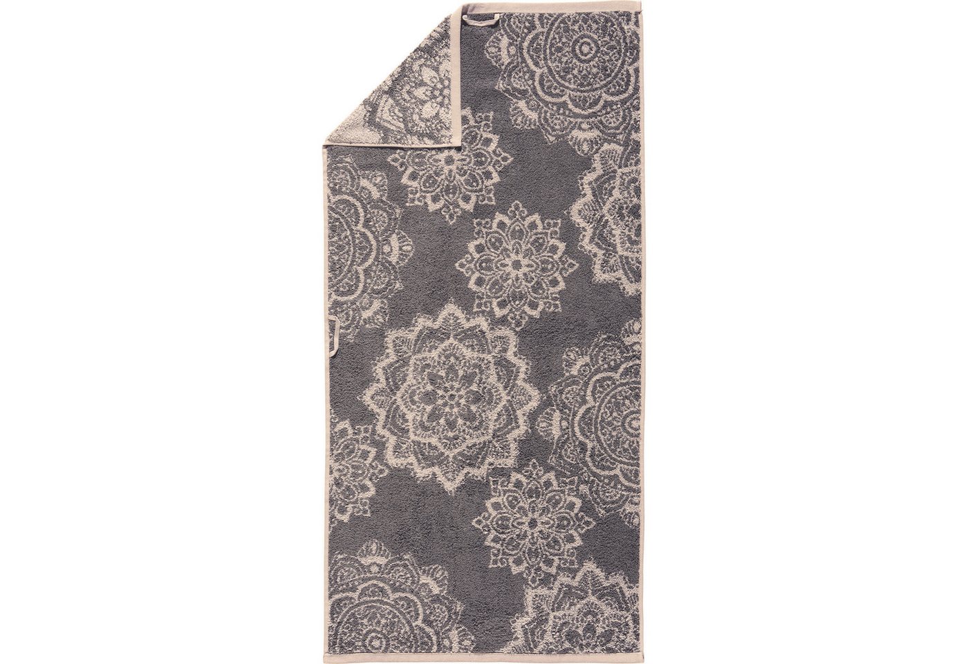 Erwin Müller Handtuch Handtuch "Bühl" 4er-Pack, Frottier/Jacquard, Walk-Frottier Motiv – Bild 4 von 5