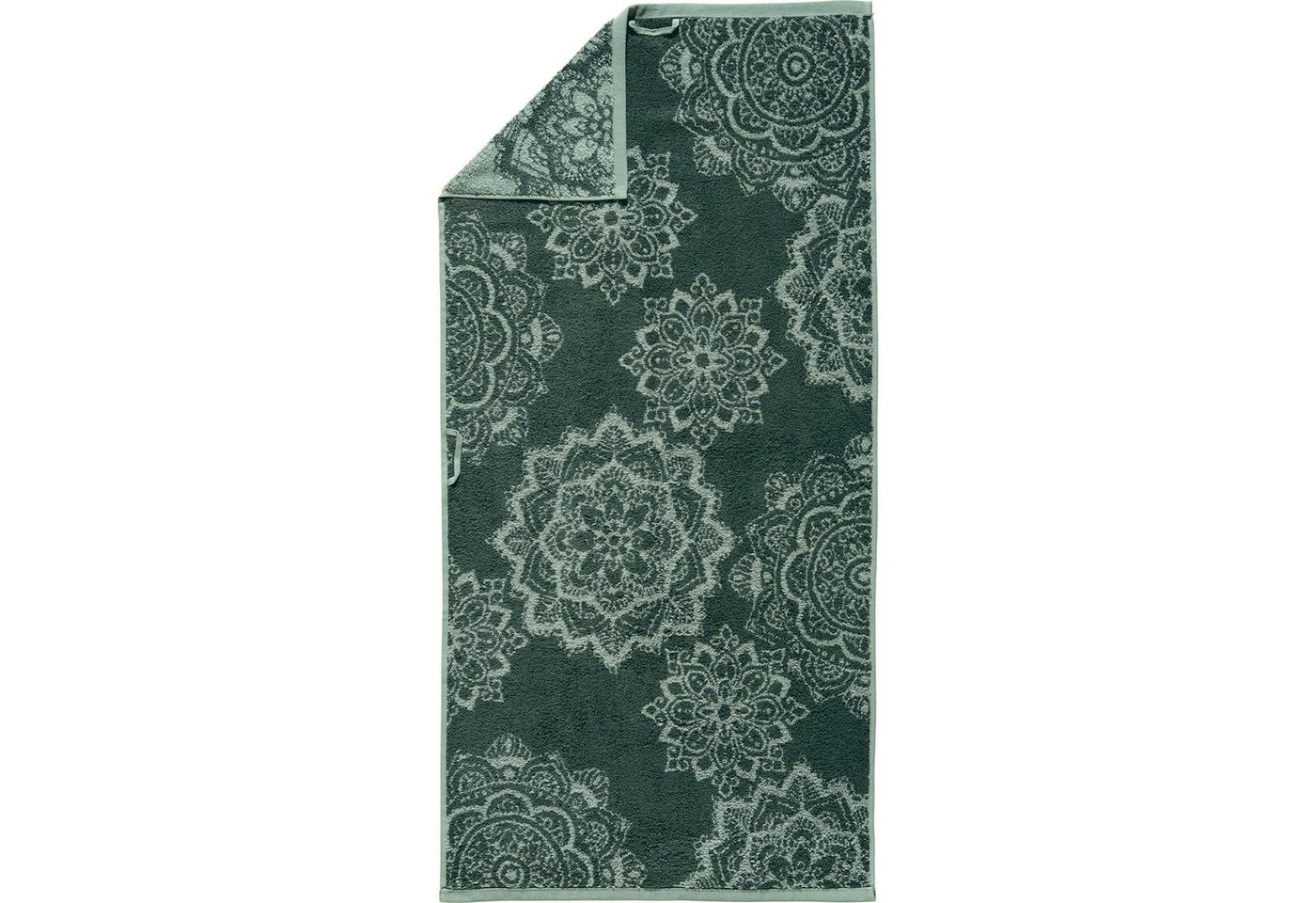Erwin Müller Handtuch Handtuch "Bühl" 4er-Pack, Frottier/Jacquard, Walk-Frottier Motiv – Bild 4 von 5