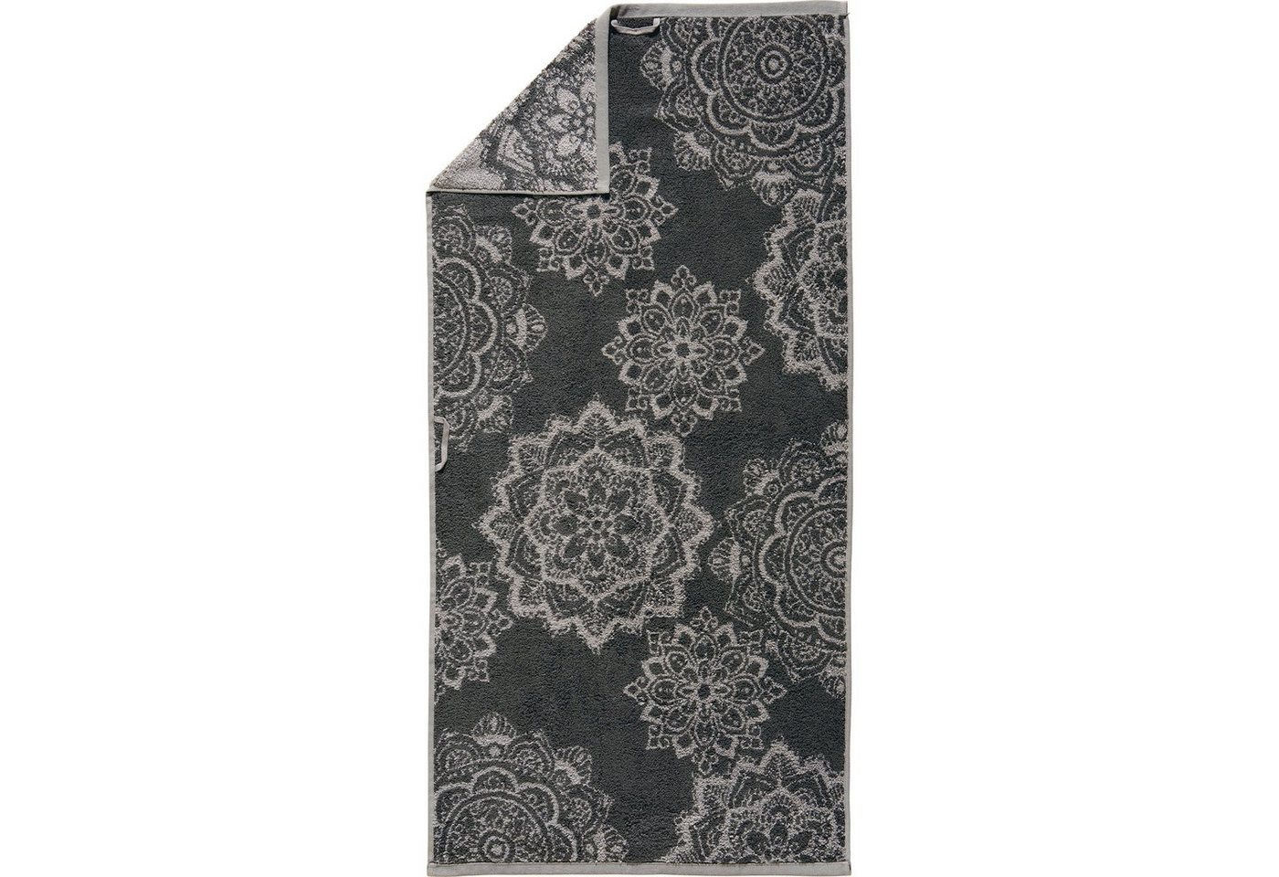 Erwin Müller Handtuch Handtuch "Bühl" 4er-Pack, Frottier/Jacquard, Walk-Frottier Motiv – Bild 4 von 5