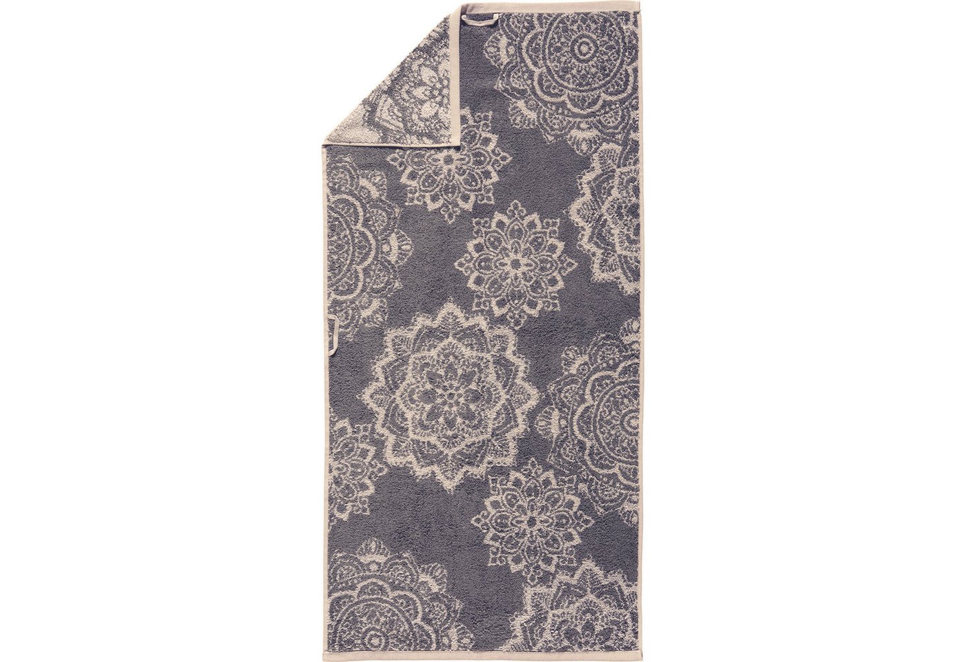 Erwin Müller Handtuch Handtuch "Mandala" 2er-Pack, Frottier/Jacquard, Walk-Frottier Motiv – Bild 4 von 5