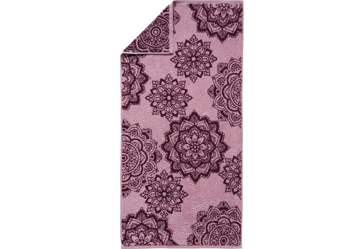 Erwin Müller Handtuch Handtuch "Mandala" 2er-Pack, Frottier/Jacquard, Walk-Frottier Motiv – Bild 2 von 5