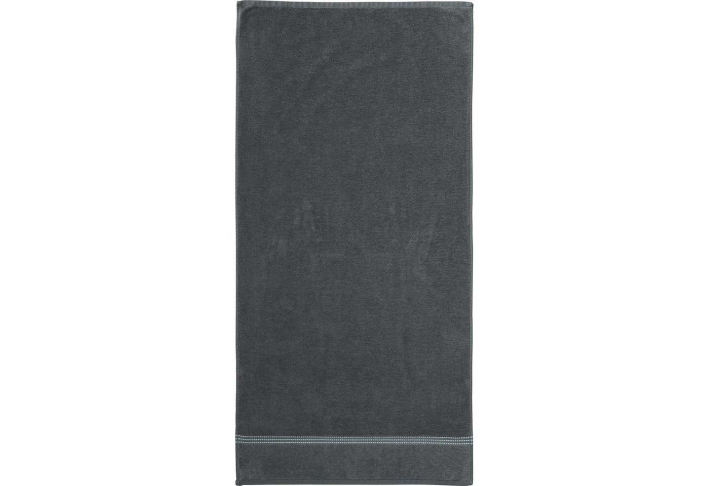 Erwin Müller Handtuch Handtuch "Mannheim" 6er-Pack, Frottier/Velours-Frottier, Walk-Frottier Uni – Bild 2 von 5