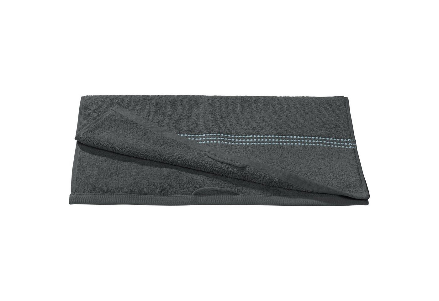 Erwin Müller Handtuch Handtuch "Mannheim" 6er-Pack, Frottier/Velours-Frottier, Walk-Frottier Uni – Bild 4 von 5