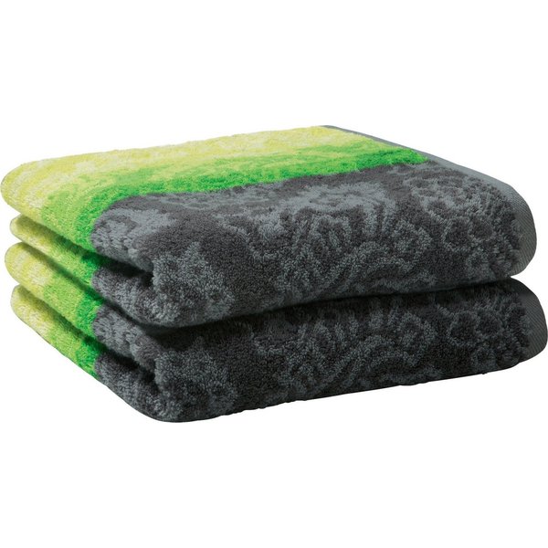 Erwin Müller Handtuch Handtuch "Paisley" 2er-Pack, Frottier/Jacquard, Walk-Frottier Paisley/Ornamente