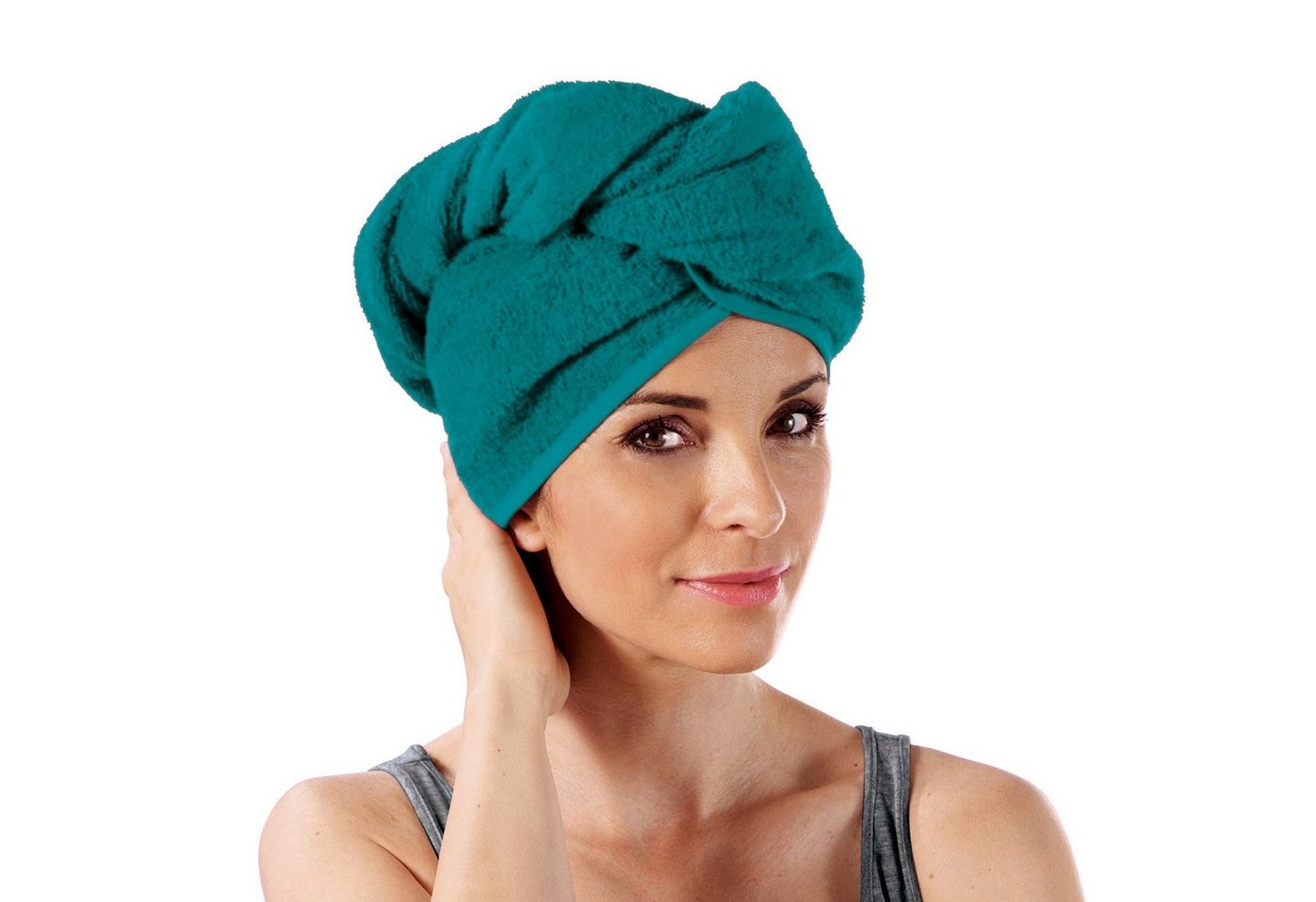 Erwin Müller Handtuch Turban, Frottier, Microfaser Uni – Bild 2 von 5