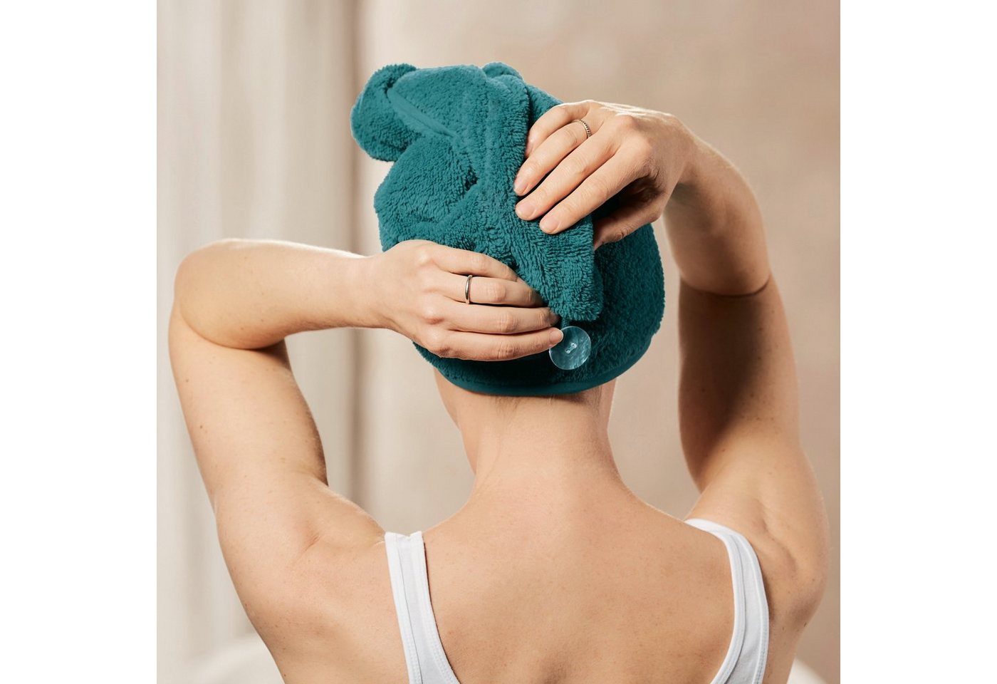 Erwin Müller Handtuch Turban, Frottier, Microfaser Uni – Bild 5 von 5