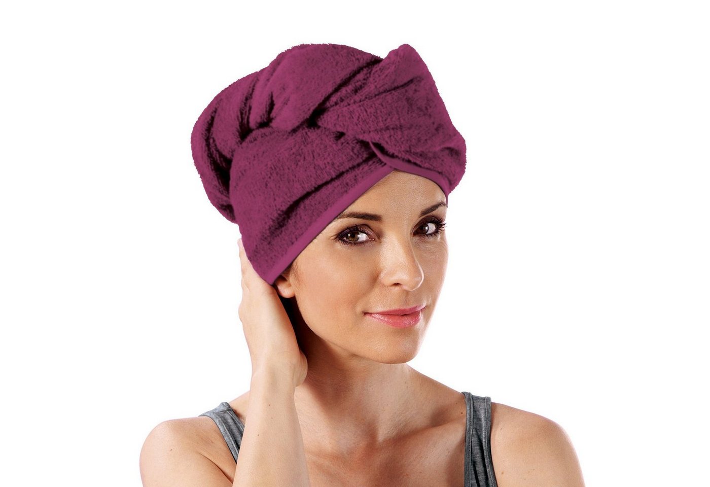 Erwin Müller Handtuch Turban, Frottier, Microfaser Uni – Bild 2 von 5