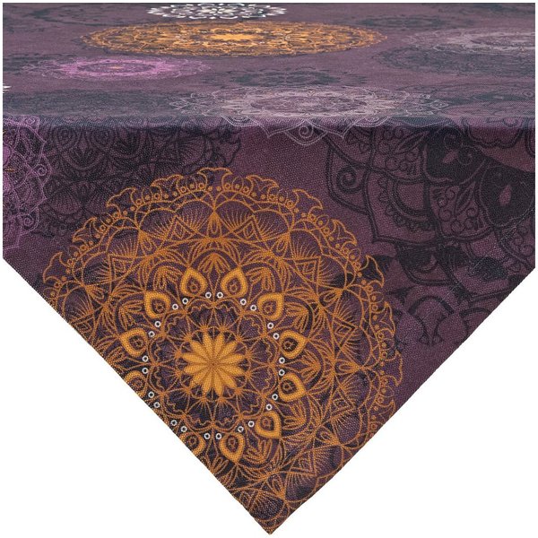 Erwin Müller Mitteldecke Mitteldecke "Mandala", bügelleicht Ornamente