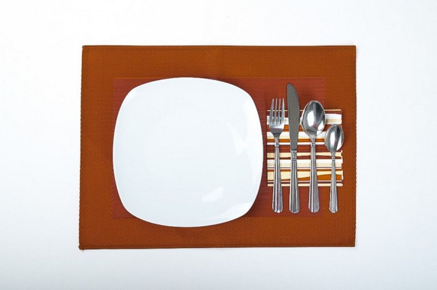 Erwin Müller Platzset Platzdeckchen Tischset orange PVC 32,5x45cm Platzmatte Tischmatte – Bild 2 von 5