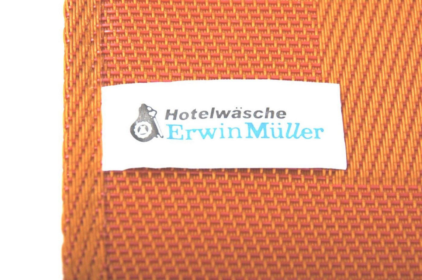 Erwin Müller Platzset Platzdeckchen Tischset orange PVC 32,5x45cm Platzmatte Tischmatte – Bild 5 von 5