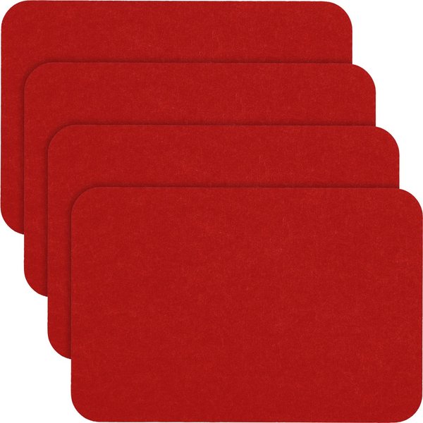 Erwin Müller Platzset Tischset "Beja" 4er-Pack, Filz Uni