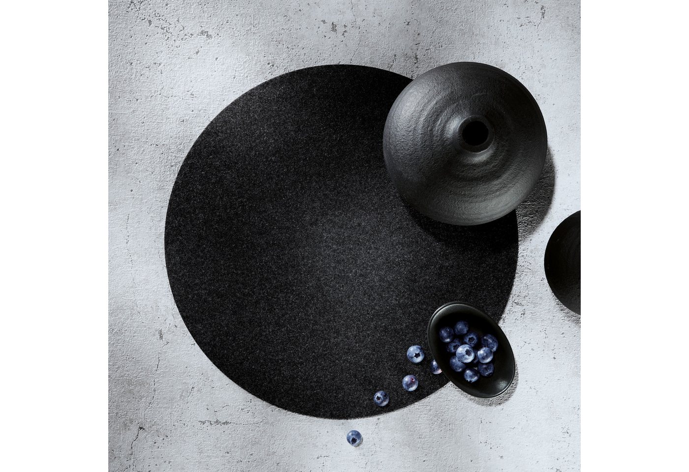 Erwin Müller Platzset Tischset "Beja" 4er-Pack, Filz Uni – Bild 3 von 4