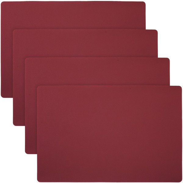 Erwin Müller Platzset Tischset "Lagoa" 4er-Pack, abwaschbar Uni
