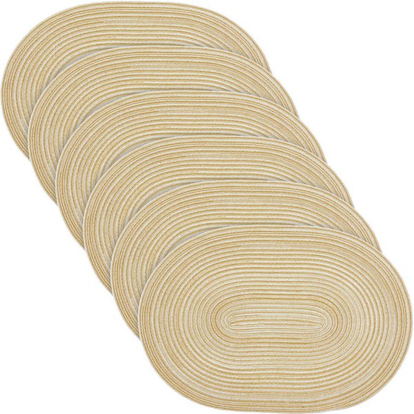 Erwin Müller Platzset Tischset "Silves" 6er-Pack, Uni