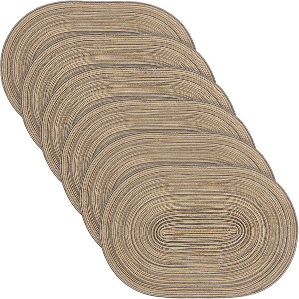 Erwin Müller Platzset Tischset "Silves" 6er-Pack, Uni